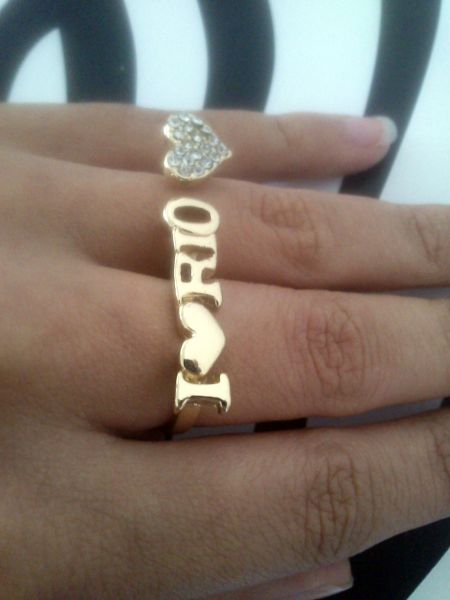 Anel Duplo I ♥ Rio